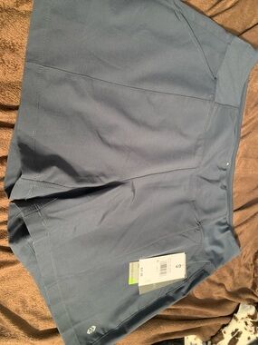 Free Country Slate Blue Athletic Performance Shorts